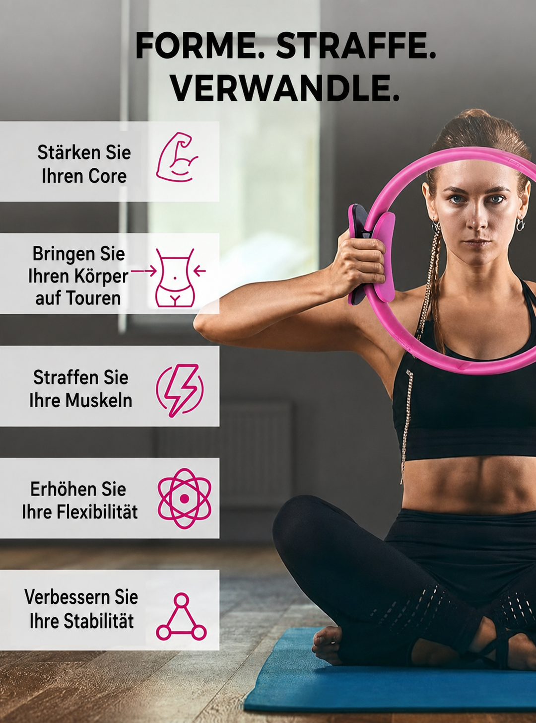 🔥Pilates-Ring als persönlicher Trainer🔥