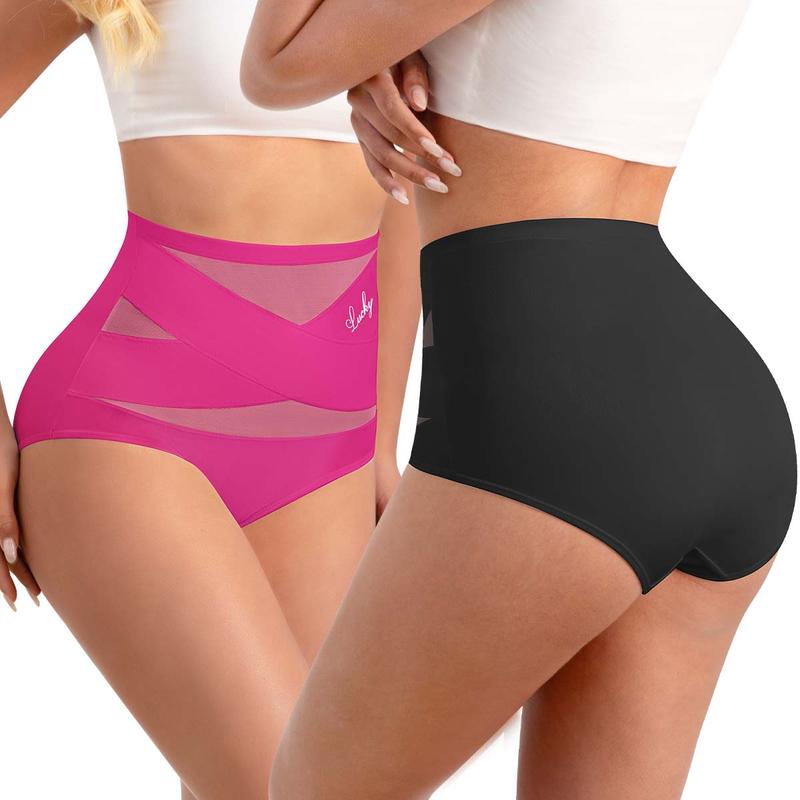 High-Waist-Cross-Slip mit Bauchkontrolle in großen Größen