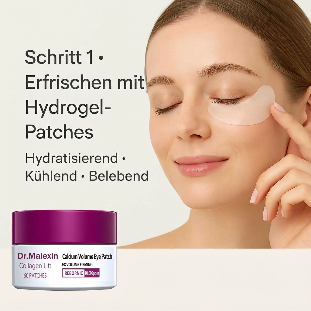 ✅[Dr.Malexin Offiziell]👩‍⚕️Calcium Volume Multi Balm + Eye Patch 60 Stück – Koreanische Hautpflegekosmetik