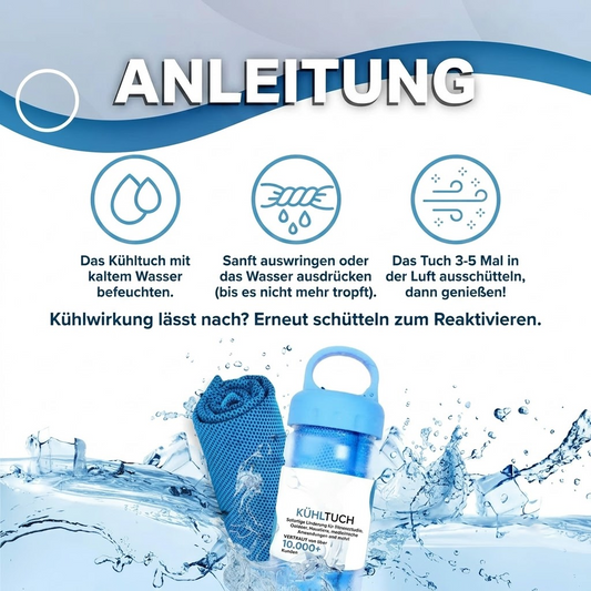⏰ Sommerschlussverkauf: 1 kaufen, 1 gratis erhalten! ❄💦 Kühles Schweißtuch für überall und jederzeit! Wiederverwendbar, weich, saugfähig, kühlend und tragbar – jetzt in Großbritannien erhältlich!
