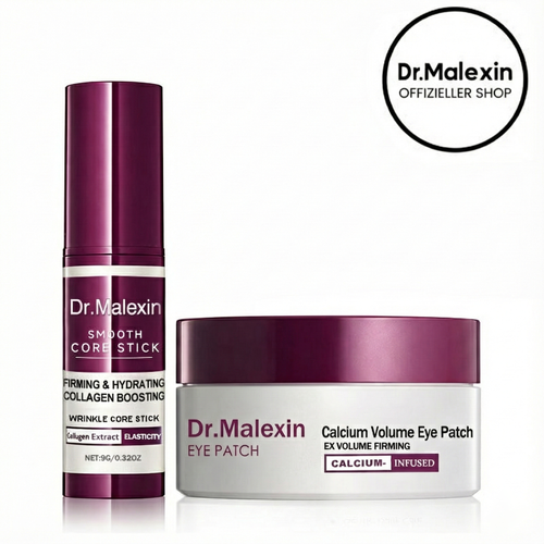 ✅[Dr.Malexin Offiziell]👩‍⚕️Calcium Volume Multi Balm + Eye Patch 60 Stück – Koreanische Hautpflegekosmetik