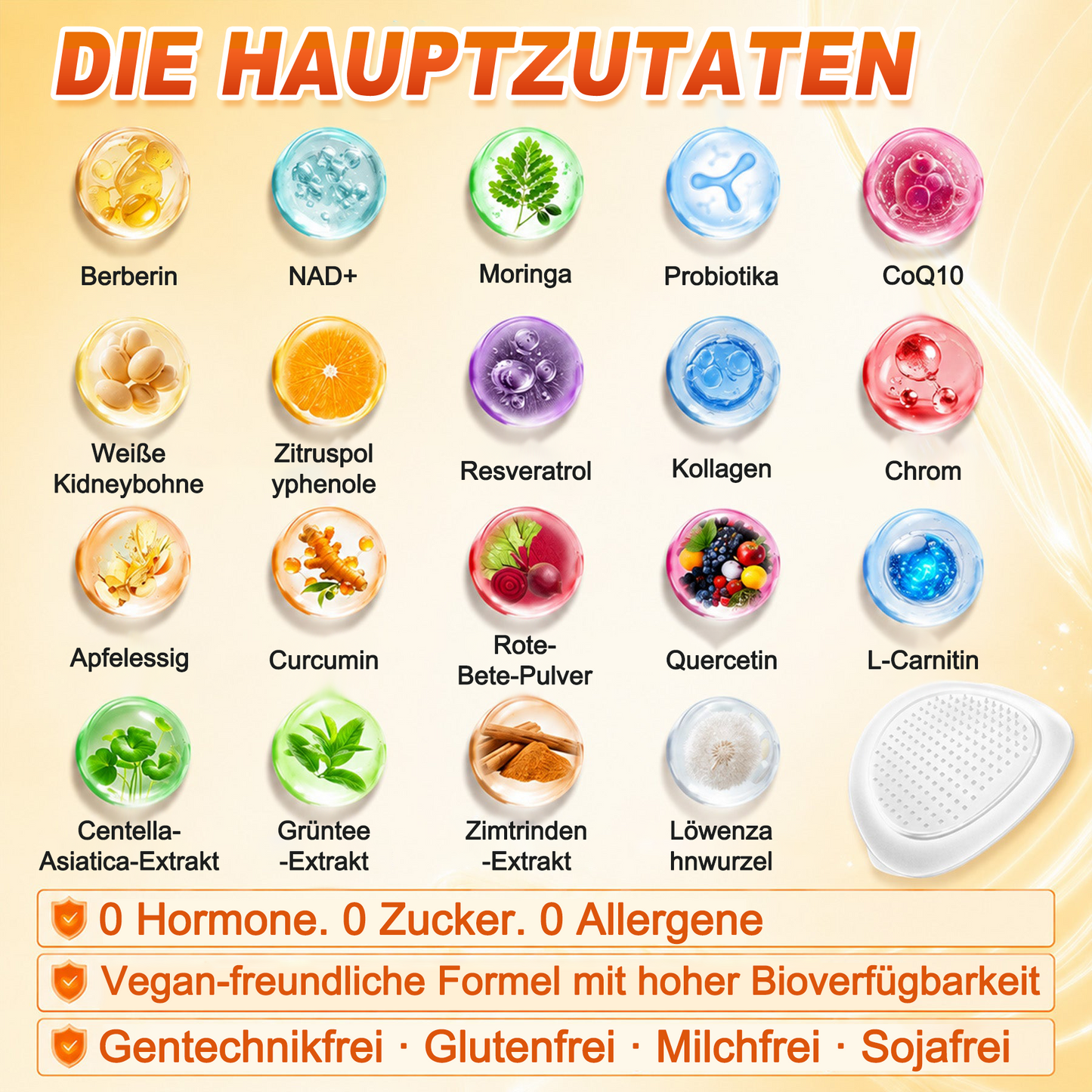 🇩🇪Offizieller Shop | 💎 GFOUK® Moringa Berberinex NAD+ 10-in-1 Nano-Mikronadel-Patch (Nur einmal täglich, sichtbare Veränderungen in 7 Tagen) ✅ Für Übergewicht, lockere Haut, Diabetes, Schlafapnoe, Gelenkprobleme und mehr
