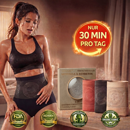 👙 Offizieller Marken-Shop | 🍑🍑 GFOUK® 2026 Moringa & Berberin 4-in-1 Mikro-Partikel Shaping- & Fettverbrennungs-Shorts