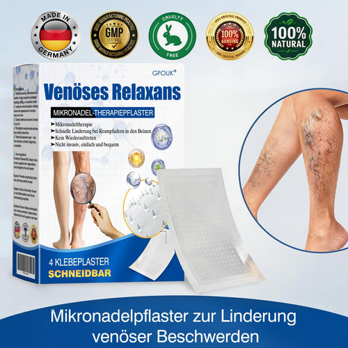 🇩🇪 🥰GFOUK® VeinTarget Mikronadel-Pflaster ⚡ Sofortige Linderung, Langfristige Ergebnisse