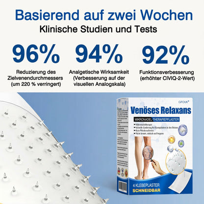 🇩🇪 🥰GFOUK® VeinTarget Mikronadel-Pflaster ⚡ Sofortige Linderung, Langfristige Ergebnisse