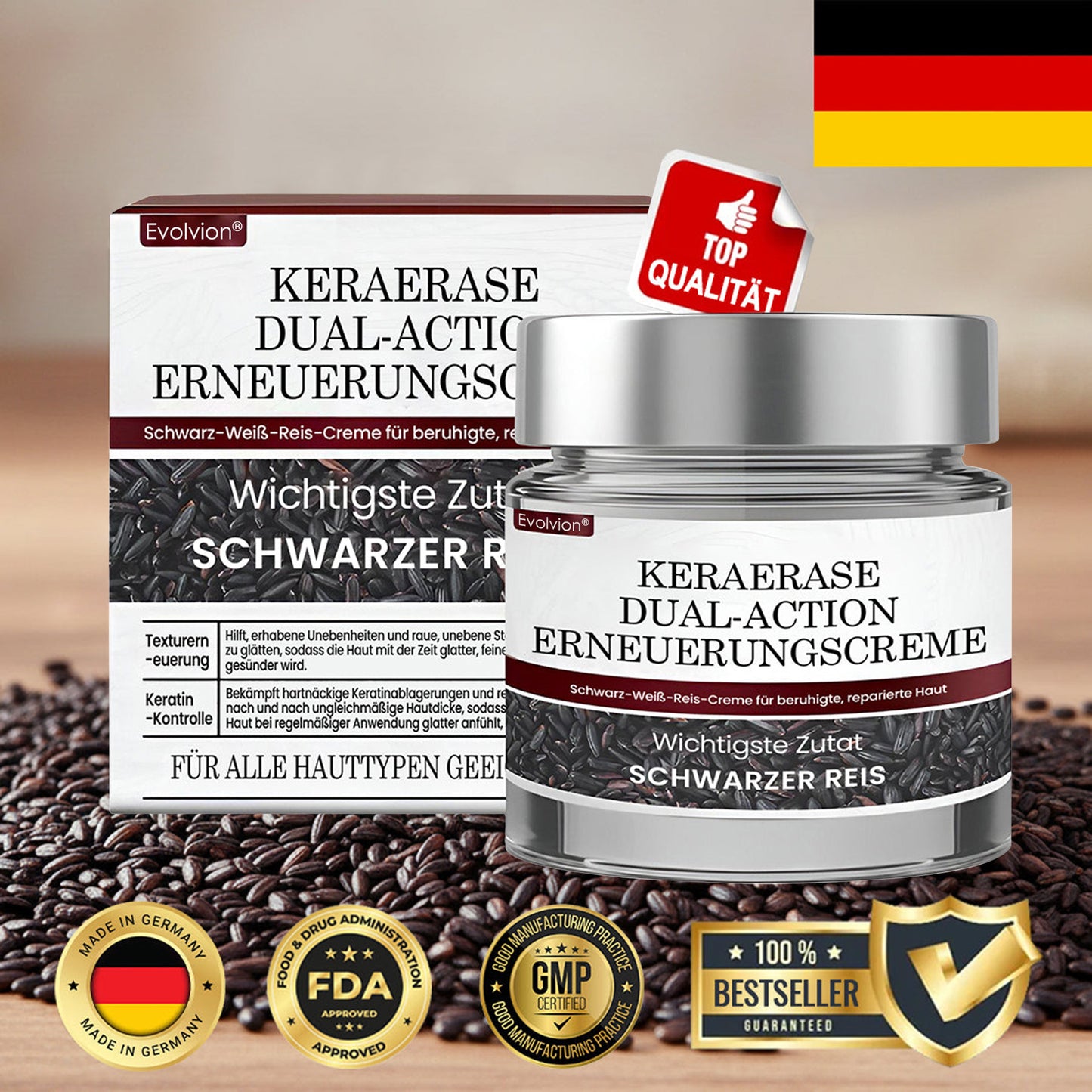 𝙀𝙫𝙤𝙡𝙫𝙞𝙤𝙣® KeraErase Dual-Action Erneuerungscreme