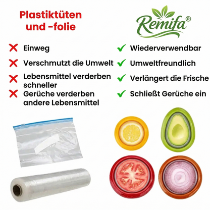 🍓Remifa® Frischhalte-Dehnkappen🥑🍅