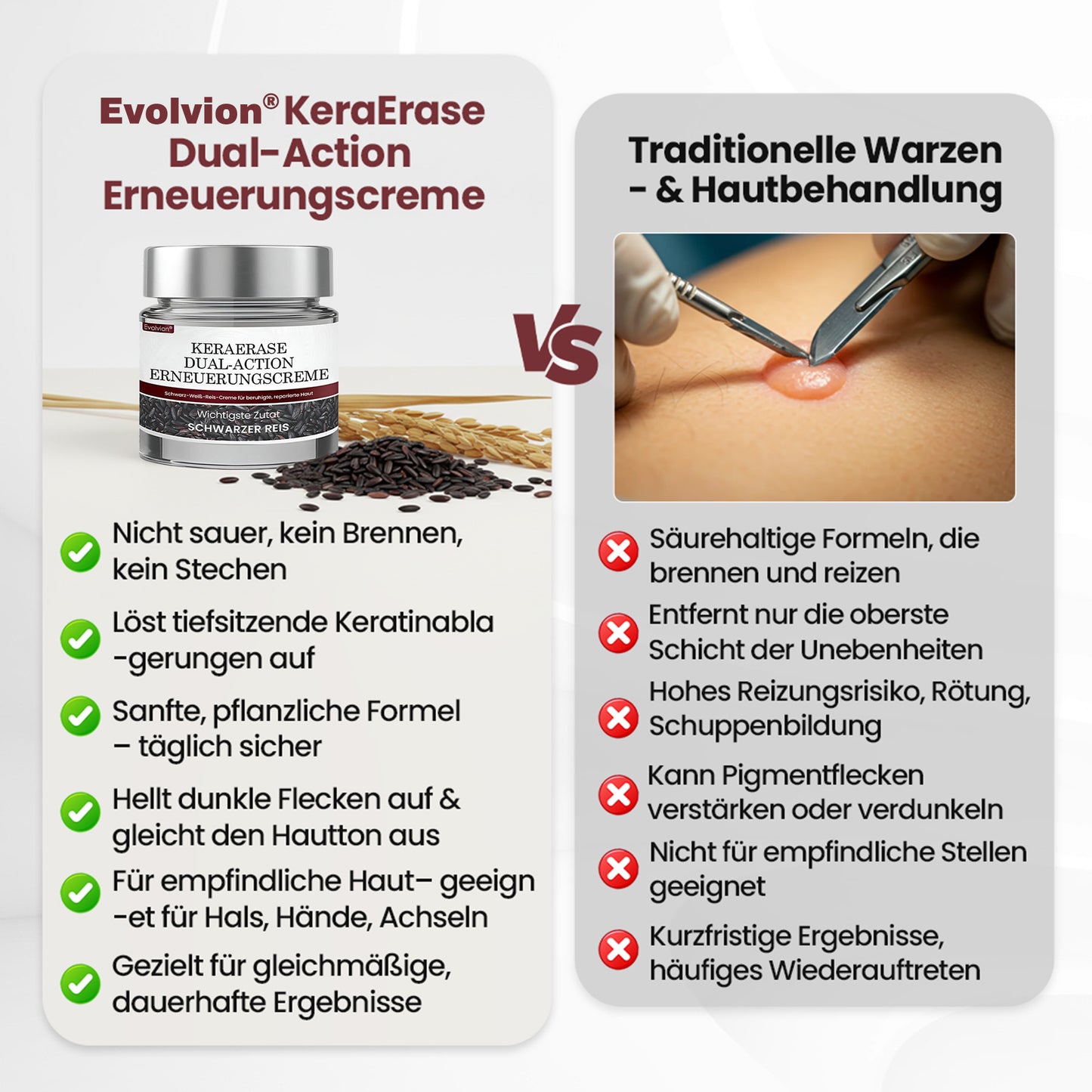 𝙀𝙫𝙤𝙡𝙫𝙞𝙤𝙣® KeraErase Dual-Action Erneuerungscreme