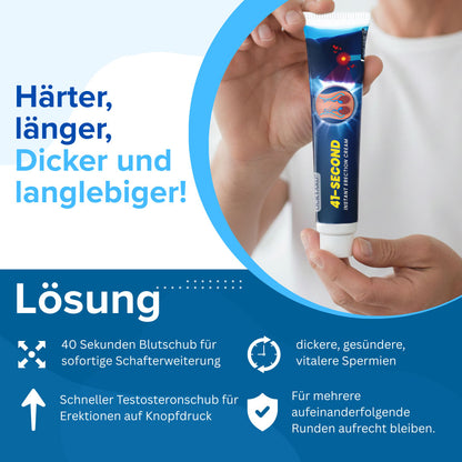 ⚡⚡𝗢𝘂𝗿𝗹𝘆𝗮𝗿𝗱™ 41-Sekunden-Creme für sofortige Erektion 🚀 In 41 s einsatzbereit – 4 h Vollgas