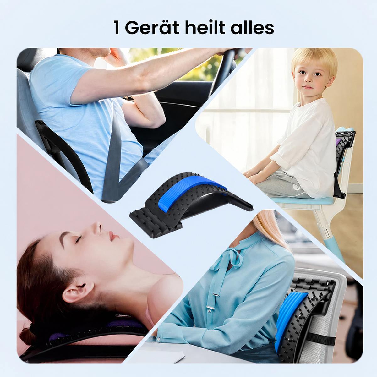 Magnetisches Massage- und Dehnungsgerät mit Rich-Text-Editor