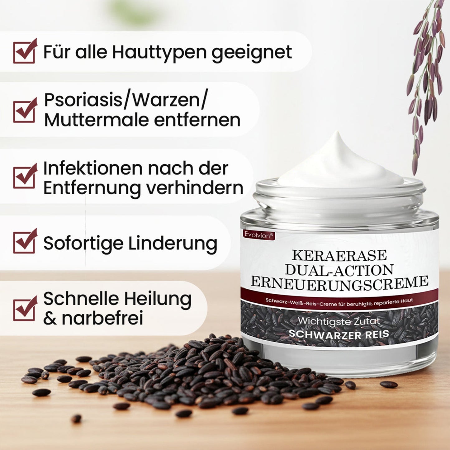 𝙀𝙫𝙤𝙡𝙫𝙞𝙤𝙣® KeraErase Dual-Action Erneuerungscreme