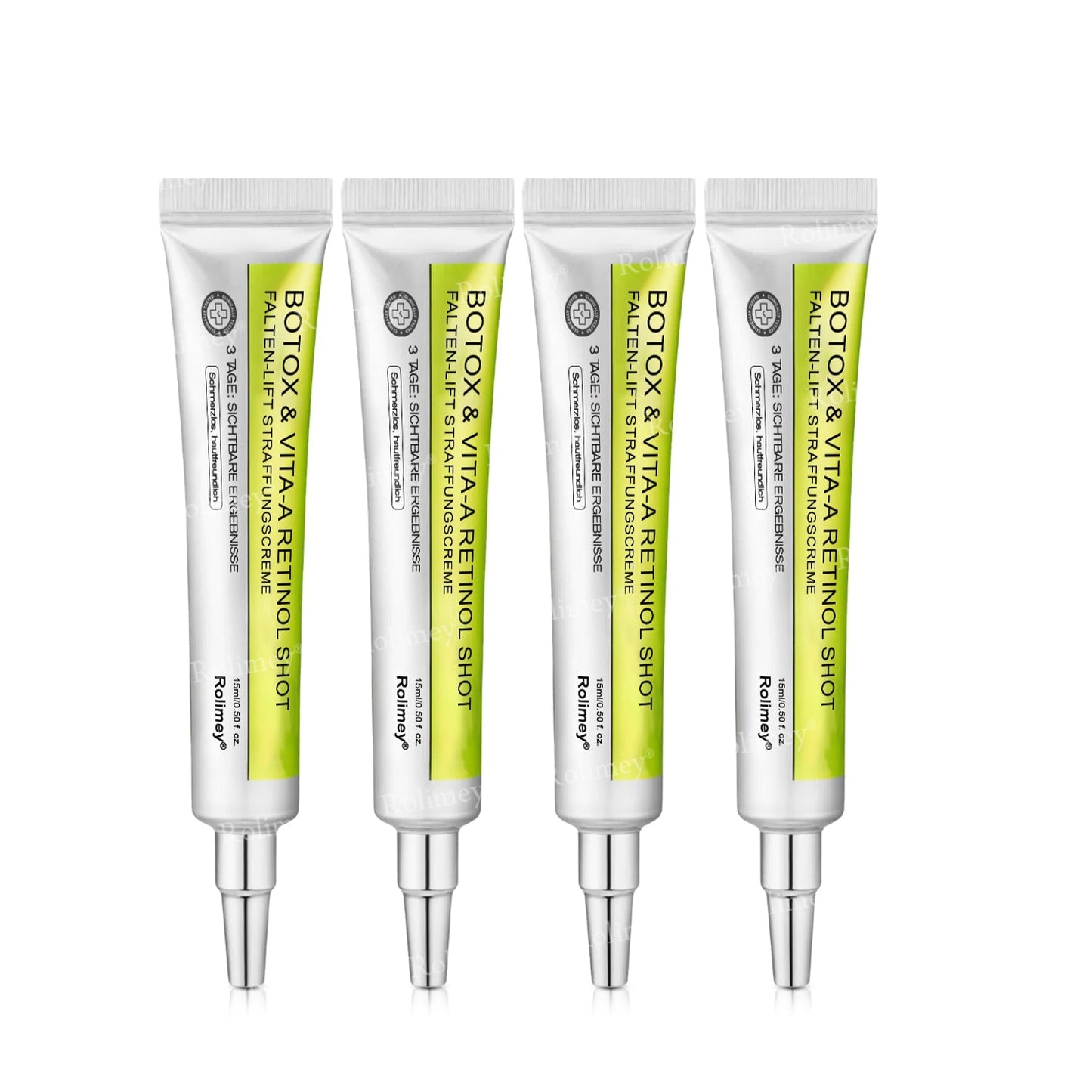 🛡️Jetzt jugendliche Haut zurückgewinnen Rolimey® Botox & Vita-A Retinol Shot Falten-Lift Straffungscreme