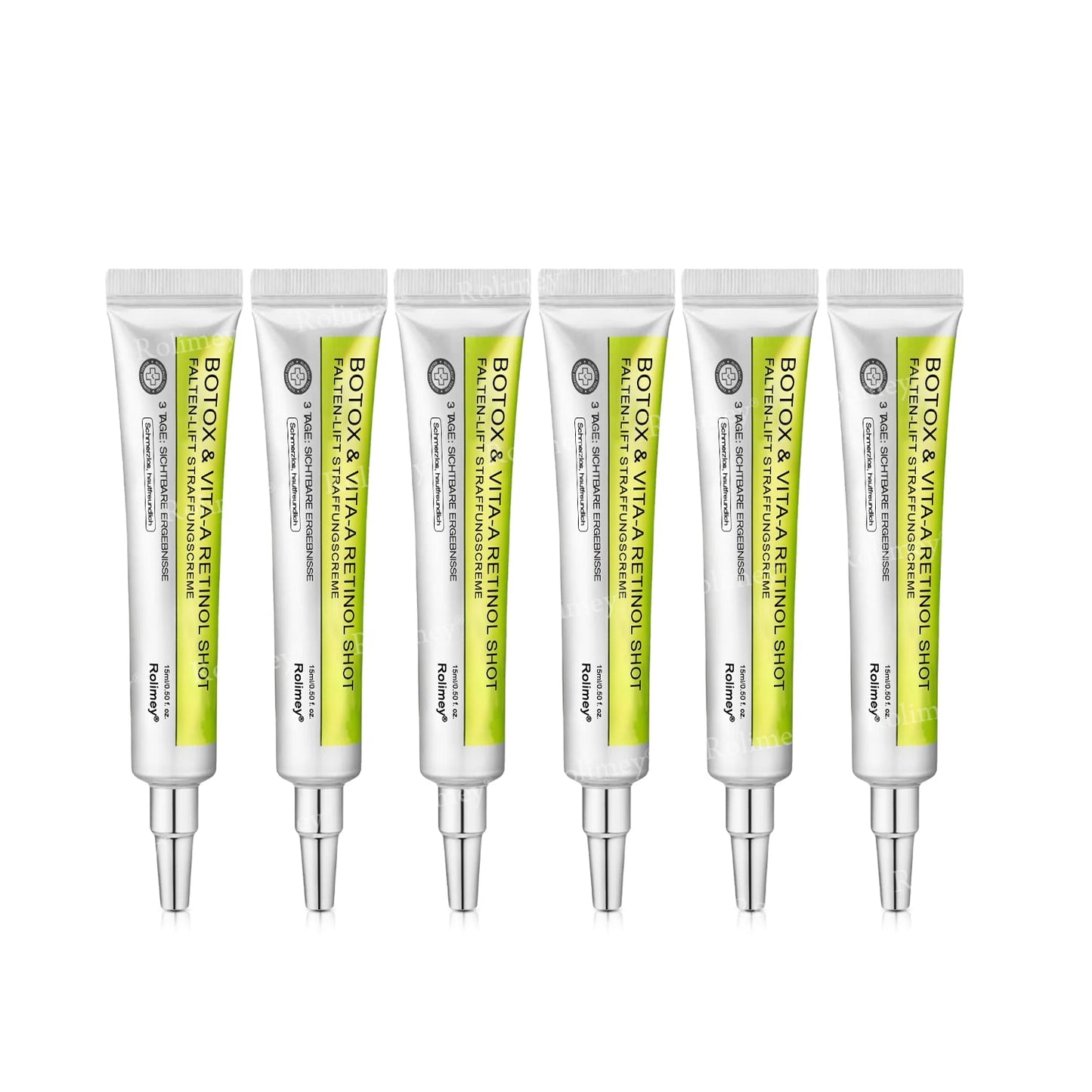 🛡️Jetzt jugendliche Haut zurückgewinnen Rolimey® Botox & Vita-A Retinol Shot Falten-Lift Straffungscreme